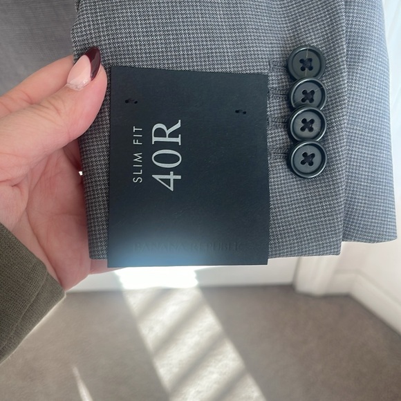 Banana Republic NWT Tollegno Suit Jacket & Pants - Picture 2 of 15